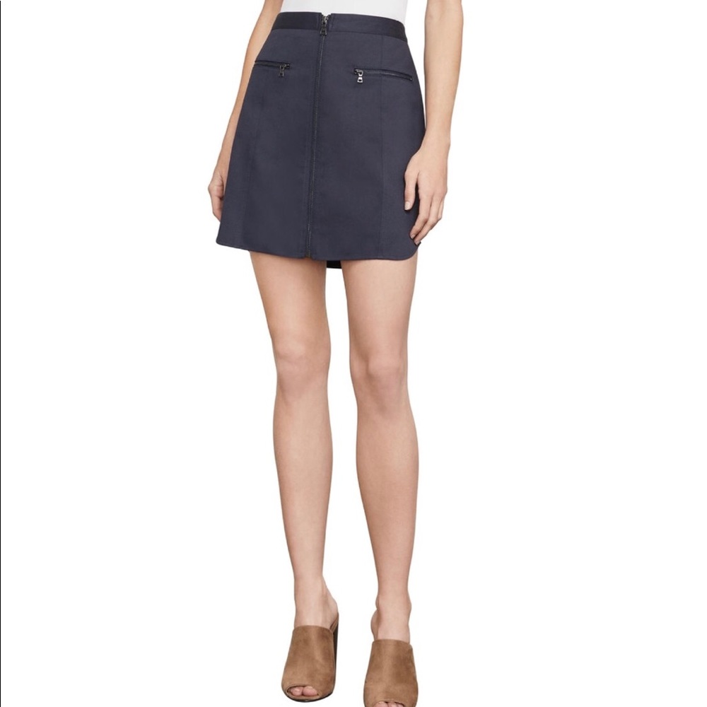 BCBG Jania Zip-Front Mini Skirt WORN ONCE!
